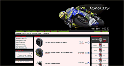 Desktop Screenshot of agv-sklep.pl